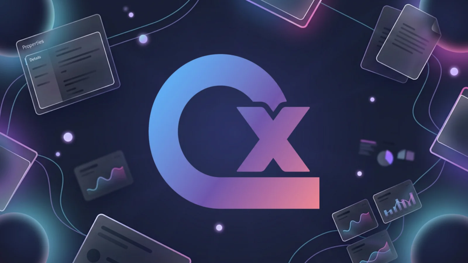 Portada en modo oscuro de QX - Extractor Quipux
